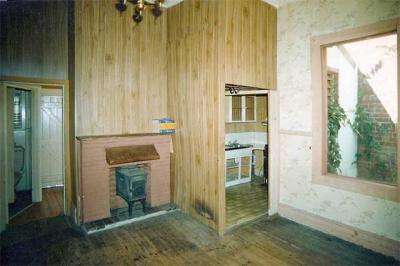 Dark cramped and in need of some TLC.